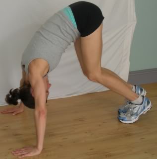 Shoulder push ups easy finish